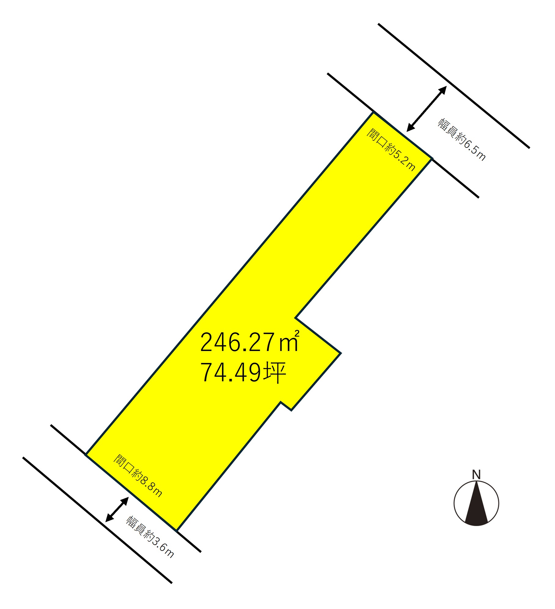 売土地 金沢市中央通町